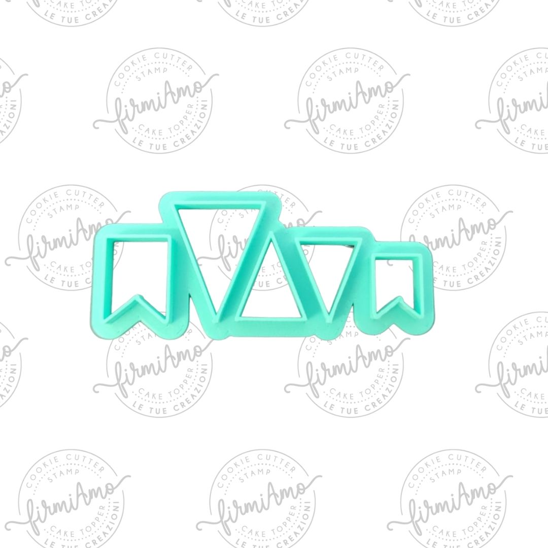 Bandierine mini set