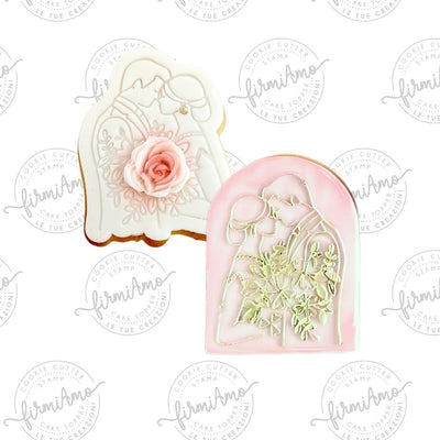 Sposi bouquet timbro