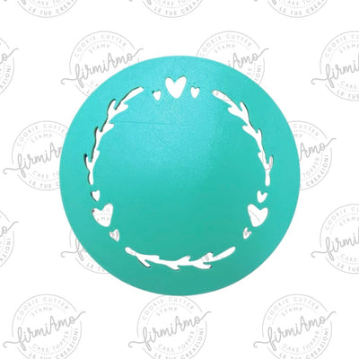 Girlanda di cuori riversa