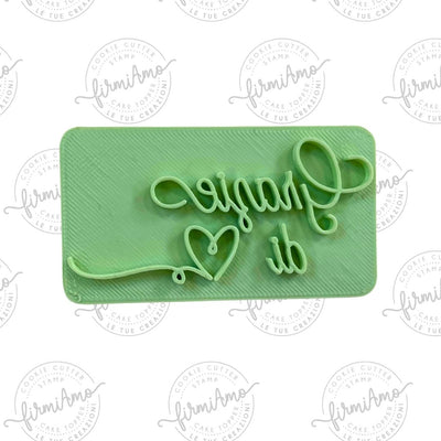 Grazie di CUORE timbro