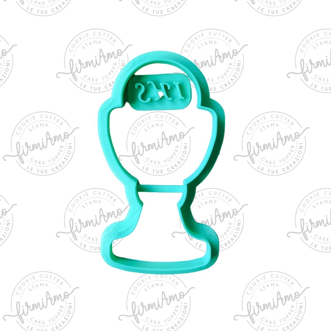 Kelch, Hostie und IHS-Stempel