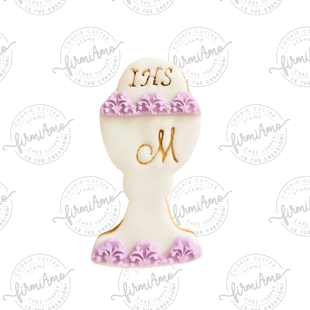 Kelch, Hostie und IHS-Stempel