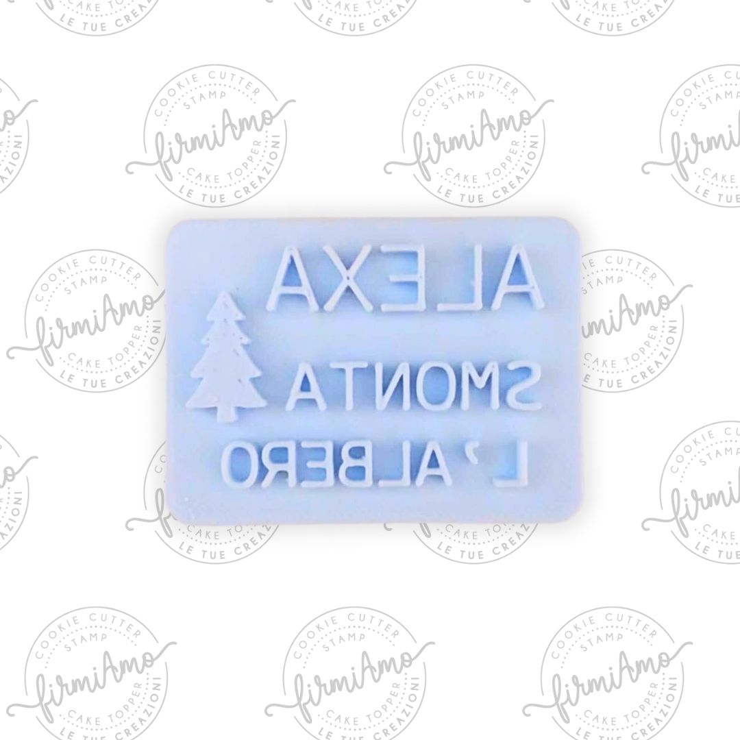 Stempel ALEXA BAUM ABBAUEN