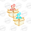 Ballons in Box