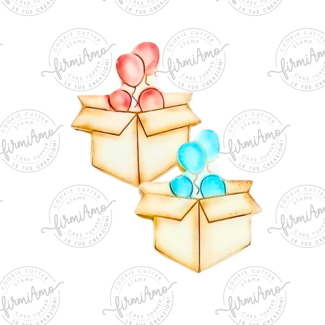 Ballons in Box