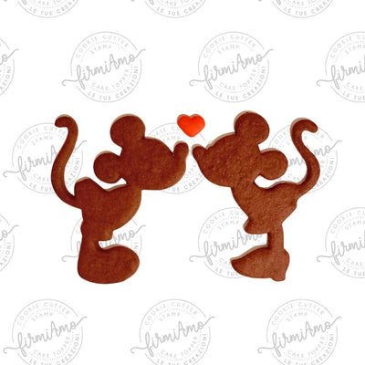 Minnie et Mickey amoureux