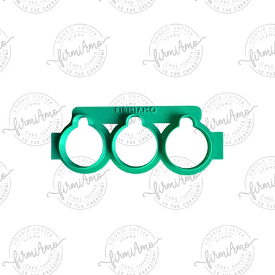 STAMPO MULTIPLO PALLINE DI NATALE