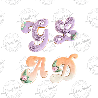 Alfabeto ELISA maiuscolo lettera singola