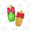 Flasche mit Schleife