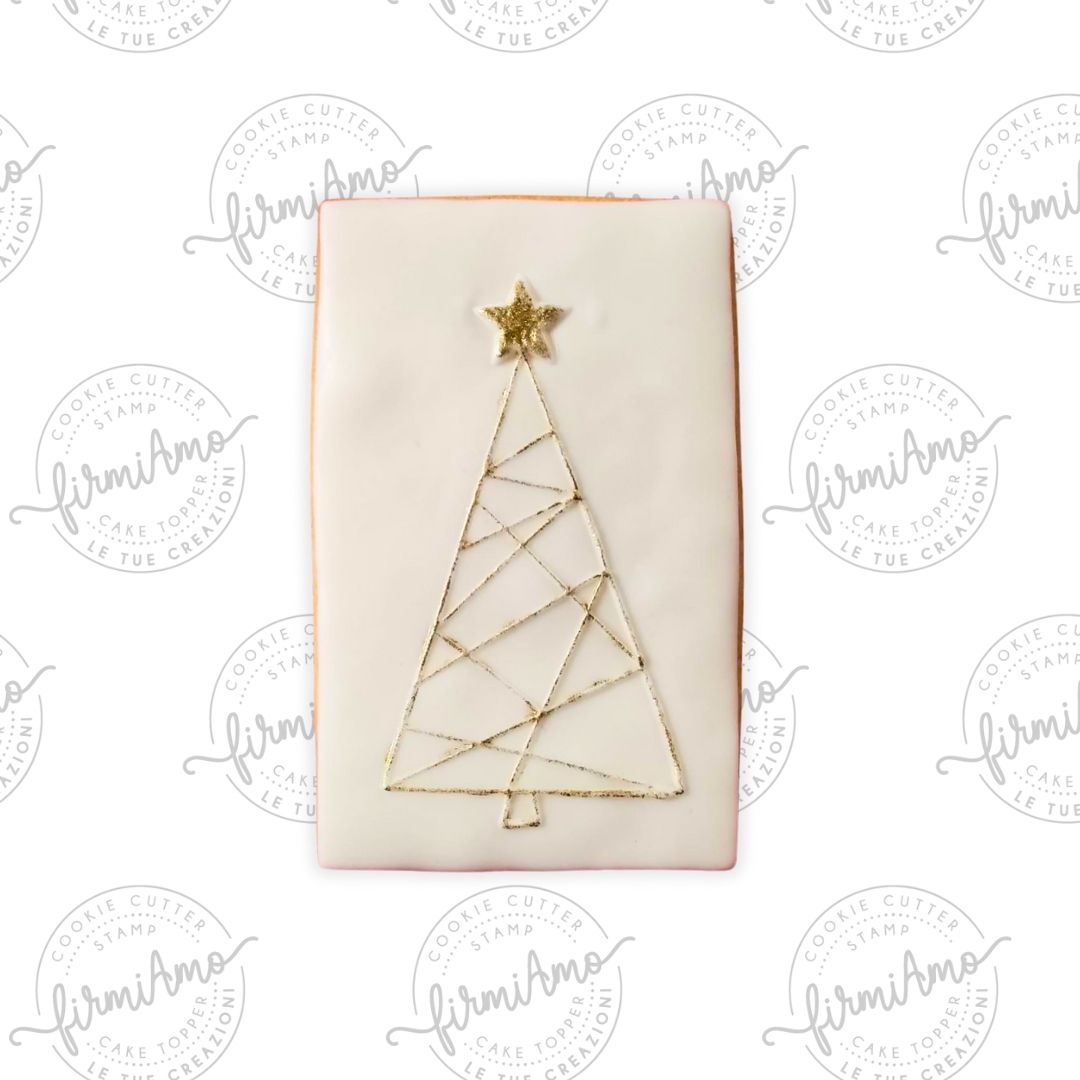 Stilisierter Weihnachtsbaum