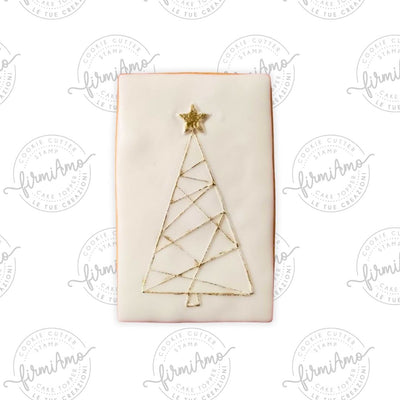 Arbre de Noël stylisé