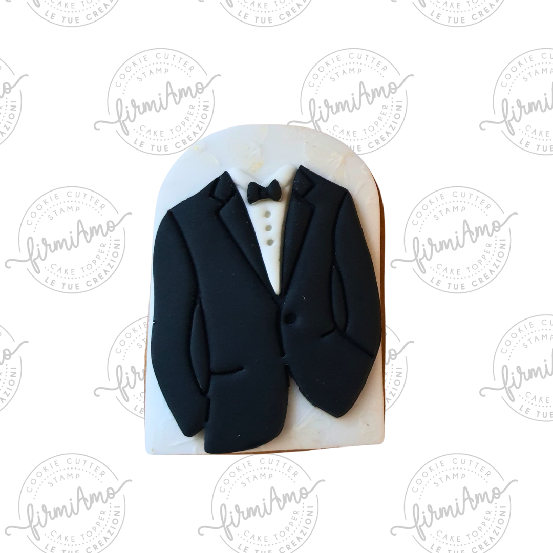 Bräutigamjacke mit Fliege