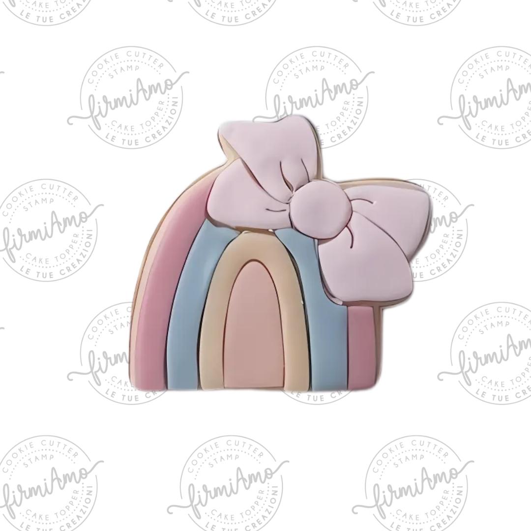Regenbogen mit Schleife