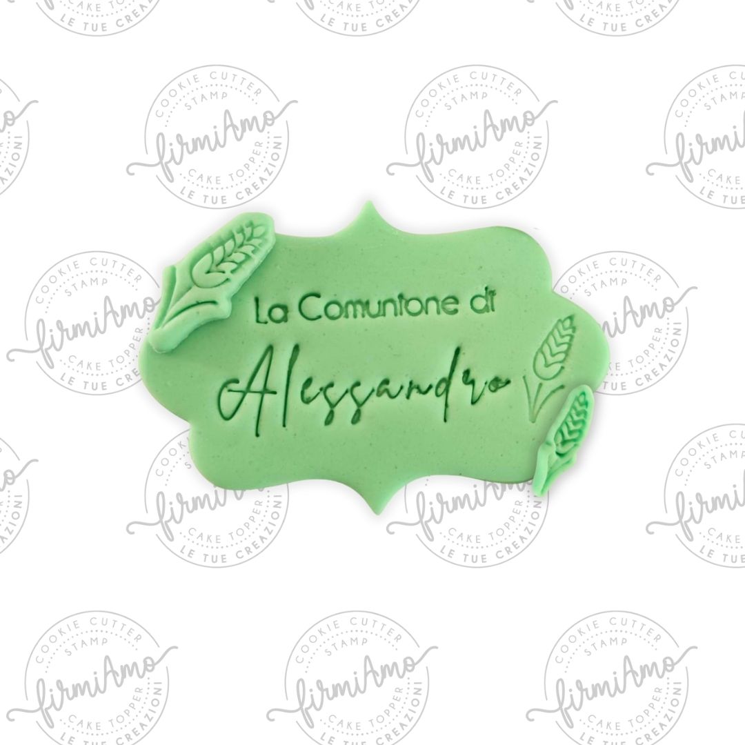 La Comunione di... timbro