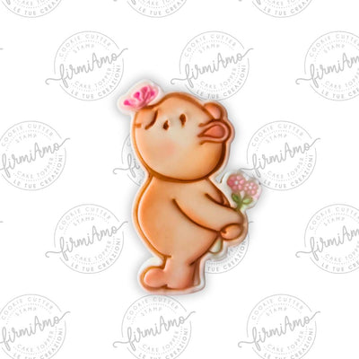 Orso con farfalla