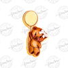 Bear with balloon