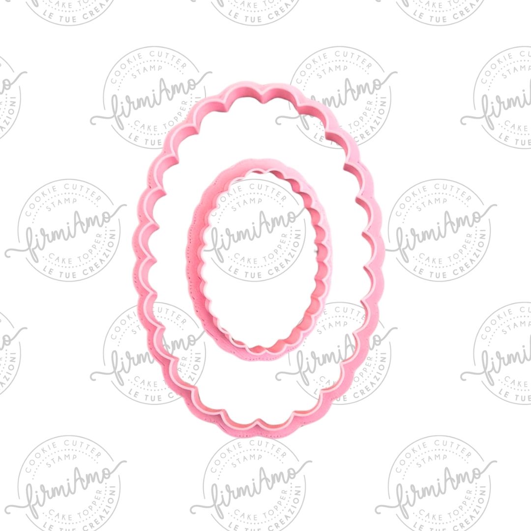 Frame Ovale smerlato