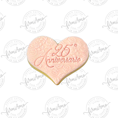 25° Anniversario timbro