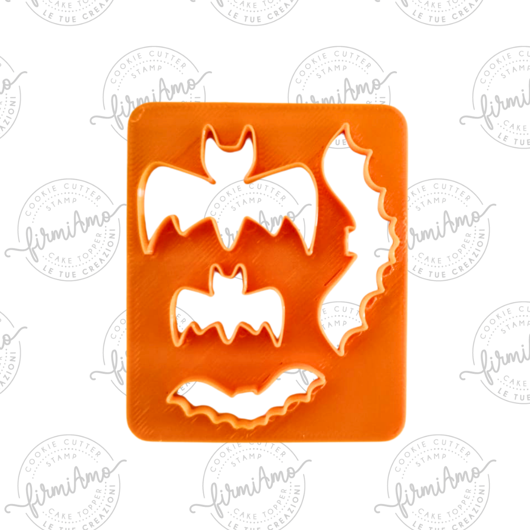 Pipistrelli 4 mini decora