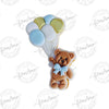 Ourson avec ballons