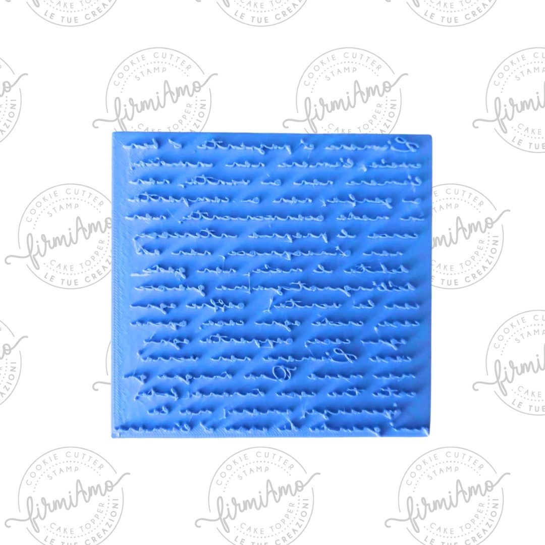 Textur des Liebesbriefes