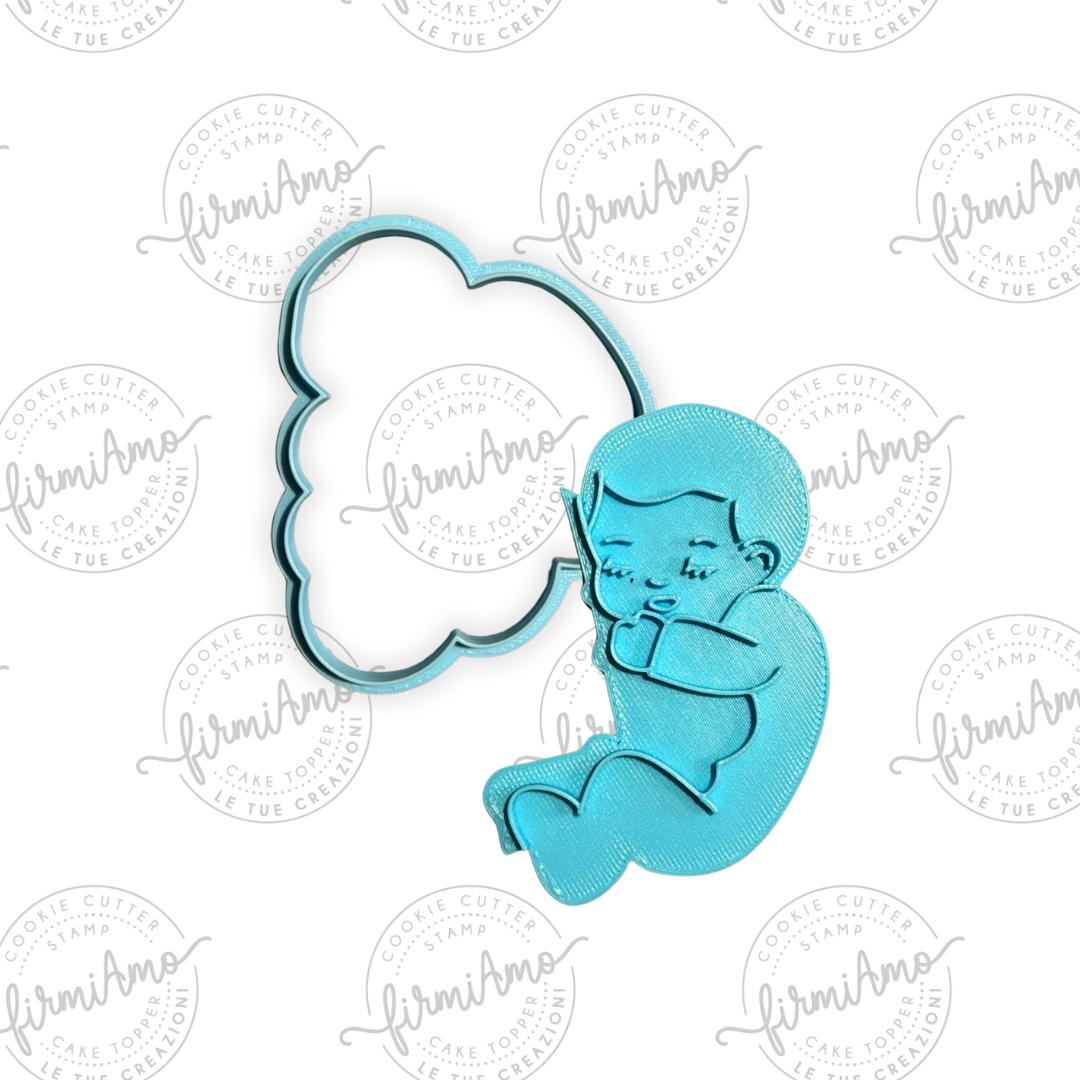 Baby on a cloud