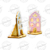 BISCO-LIGHT HOUSE SCHABLONE+AUSSTECHER