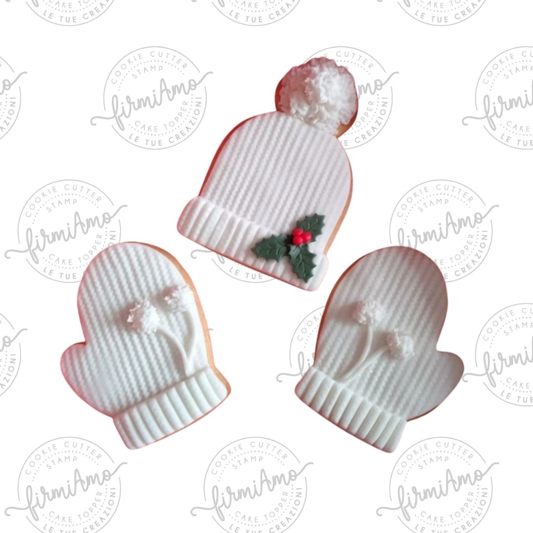 Handschuh und Mütze