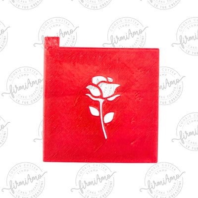 TEXTURE ROSA CON STELO