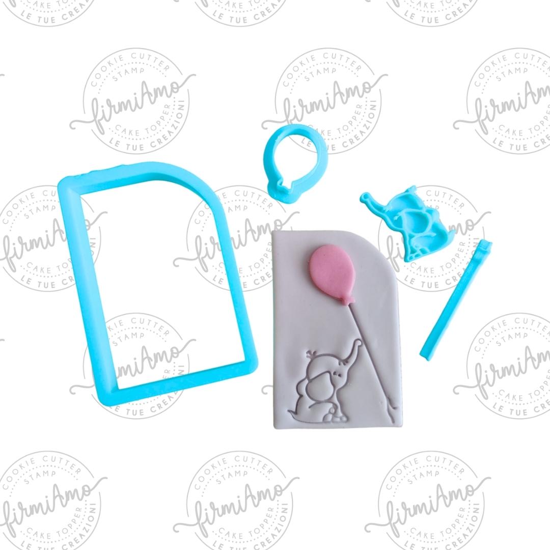 Mini-Elefant mit Fäden Set