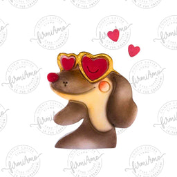 BASSOTTO OCCHIALI CUORE