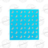 Textur Mond und Sterne