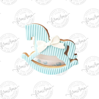 Cavallino a dondolo 1.0 da 9 cm