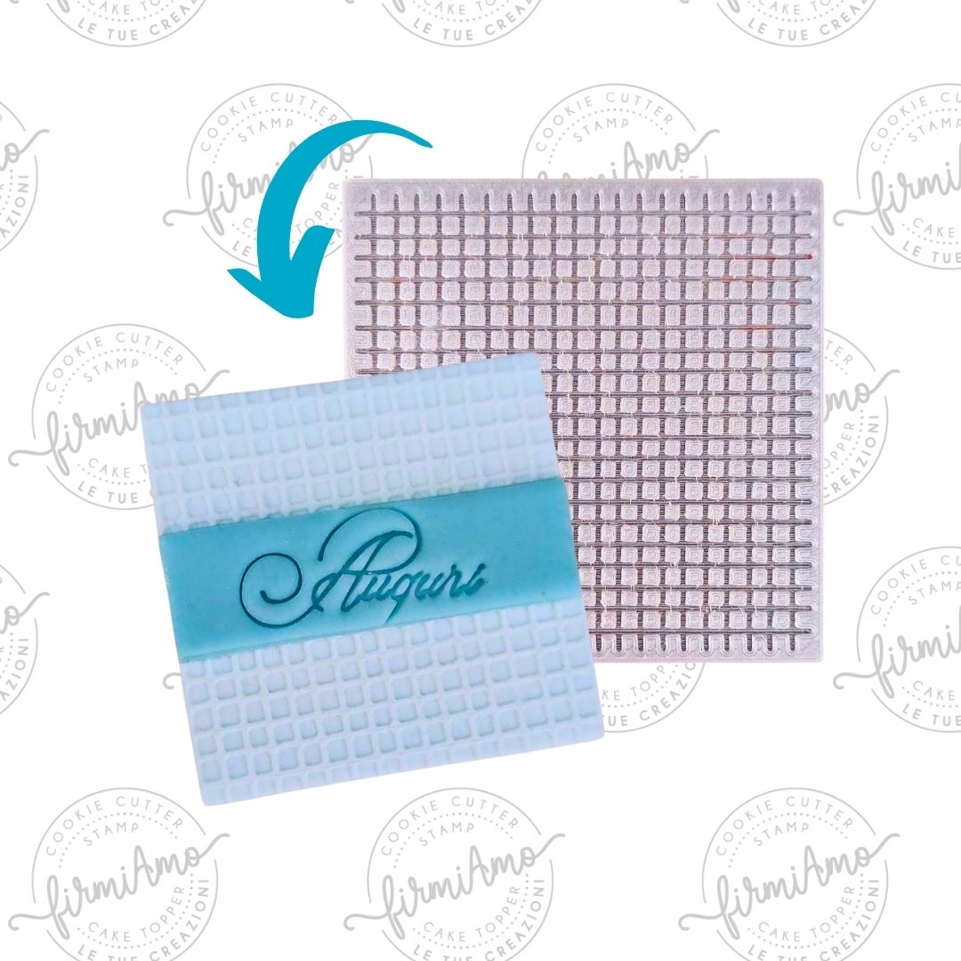 Textur Quadrate Flachrelief