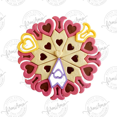 BISCROSTATA® GHIRLANDA DI CUORI 2.0 PLUS