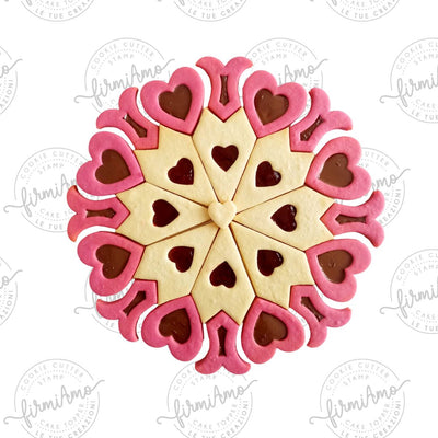 BISCROSTATA® GHIRLANDA DI CUORI 2.0 PLUS