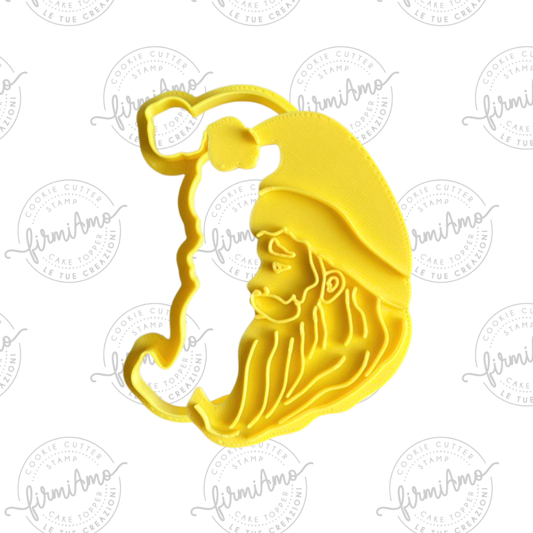 Profil des Weihnachtsmanns