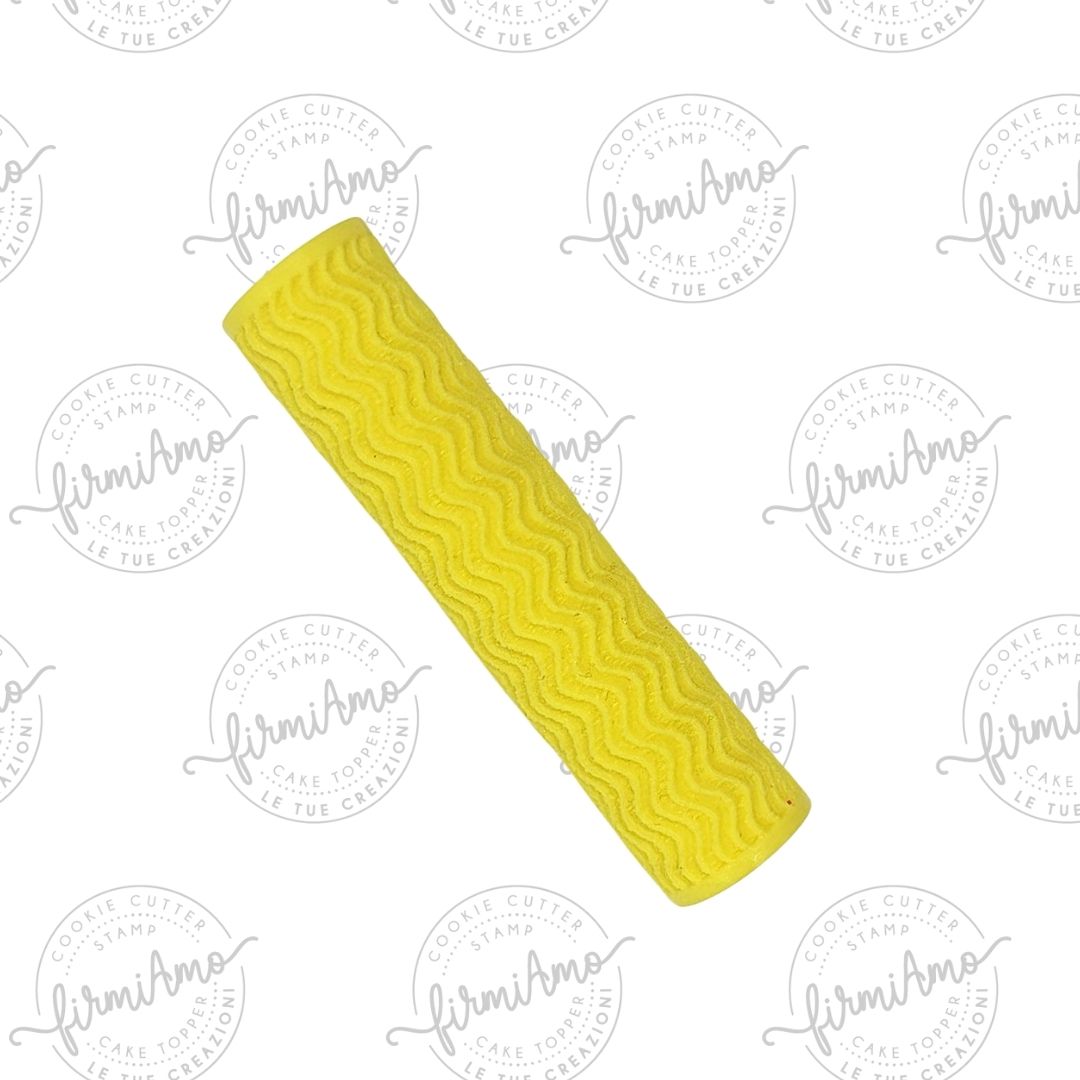 Teigrolle Wellen-Textur