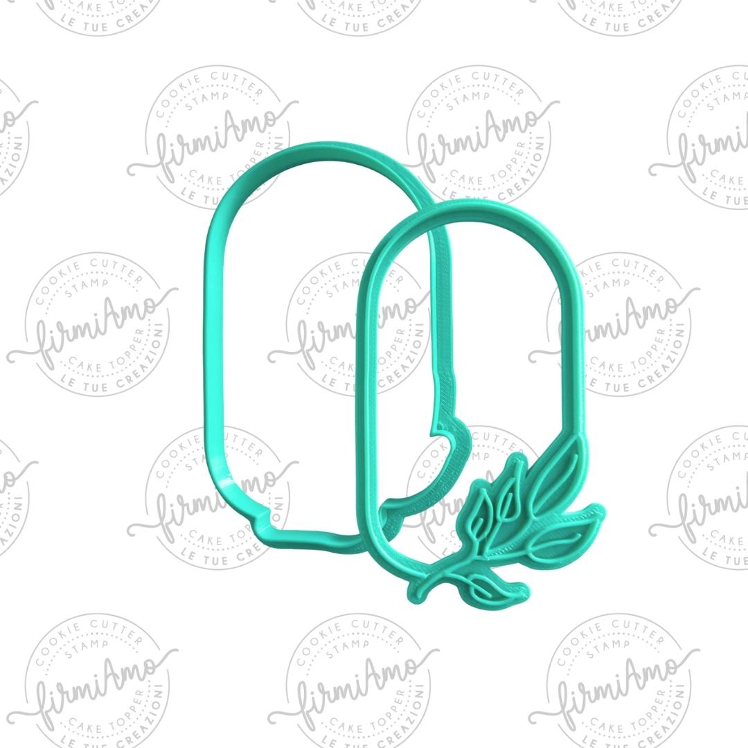 Olive-shaped leaves