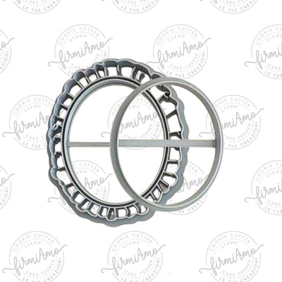 Oval mit Spitze