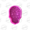 Umgedrehter mexikanischer Totenkopf