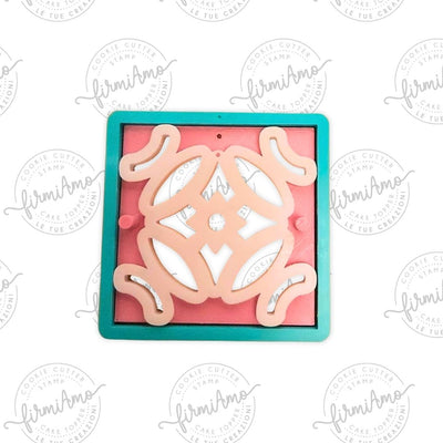 Bisco-Mandala quadrato