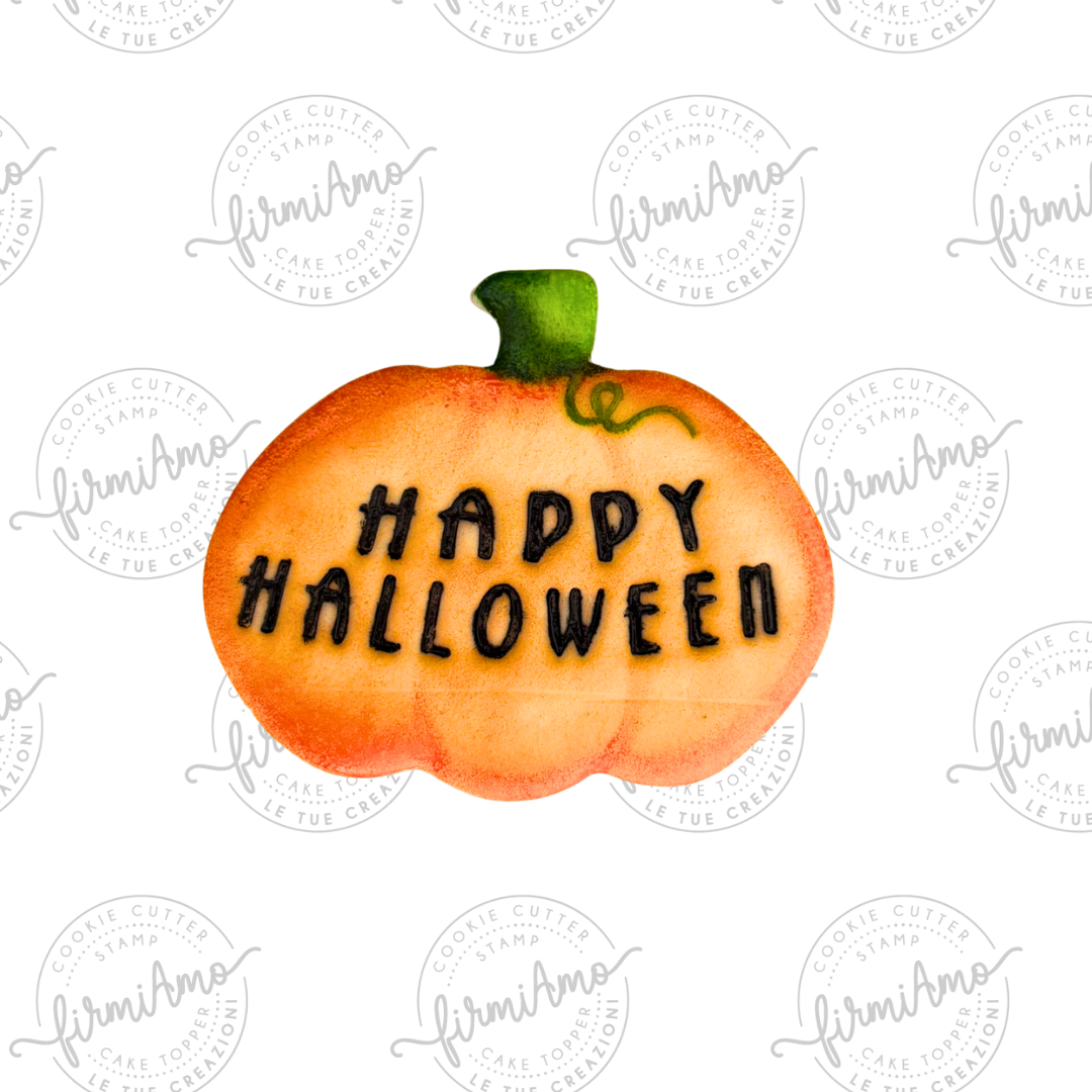 Fröhliches Halloween Kürbis