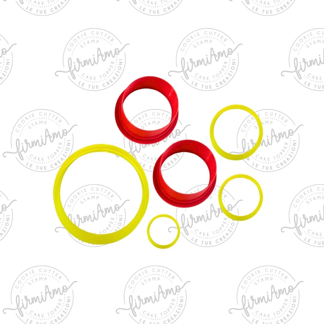 Fotorahmenkreis-Set, 6-teilig