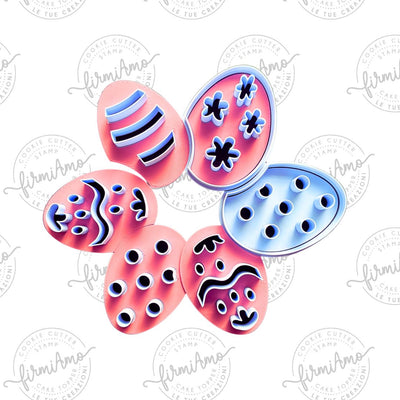 BISCROSTATA® GHIRLANDA UOVA STENCIL