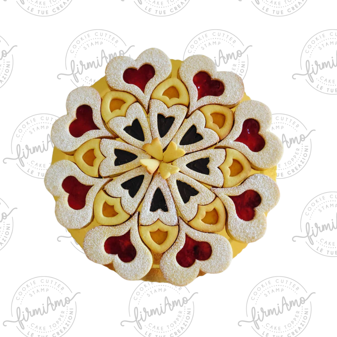 BISCROSTATA® HEART PETALS 1.0 - 30 cm