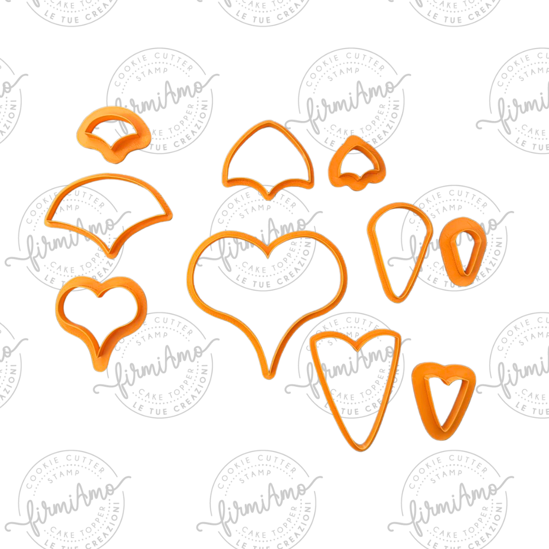 BISCROSTATA® HEART PETALS 1.0 - 30 cm