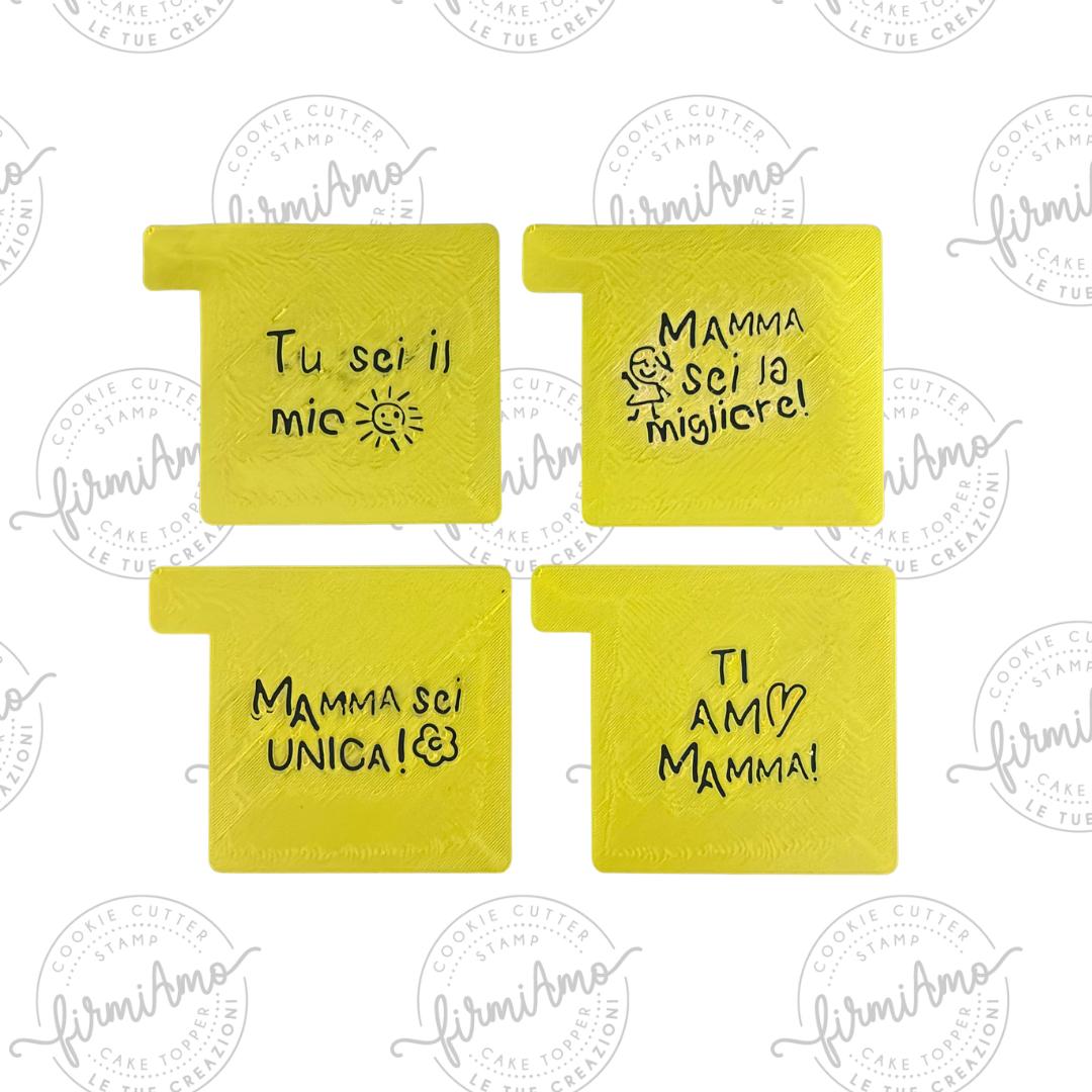 BABY DEDICHE PER LA MAMMA - Stencil
