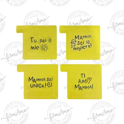 BABY DEDICHE PER LA MAMMA - Stencil