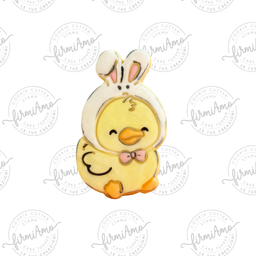 BATUFFOLO - PULCINO TRAVESTITO DA CONIGLIO INTERA